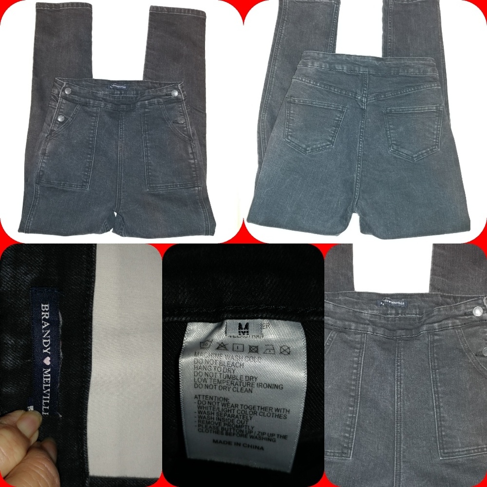 EUC BRANDY MELVILLE BLACK JEANS SIZE M